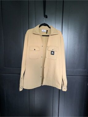 Moose Knuckles Tan Lightweight Shirt Jacket